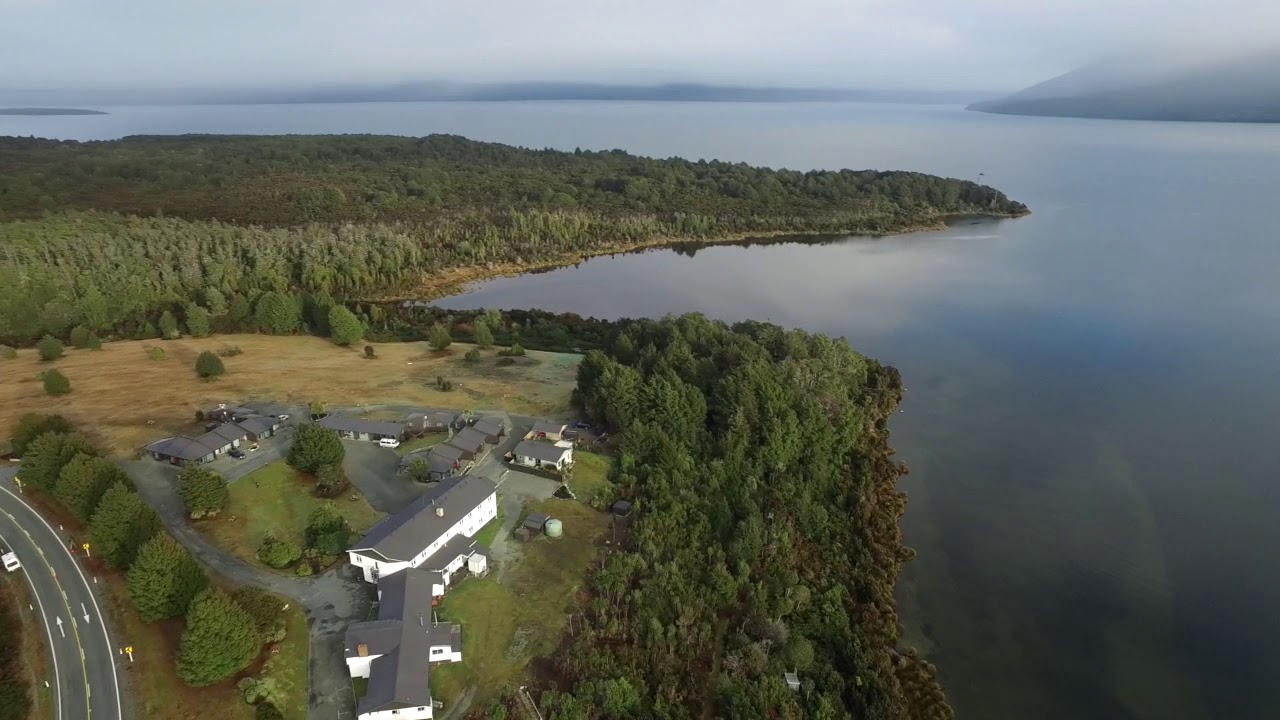 Discover the captivating aerial panorama of Fiordland National Park.