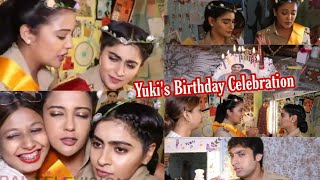 Gulki joshi and yukti kapoor first time celebrating their birthday on Maddam Sir set🎊