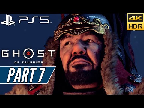 GHOST OF TSUSHIMA (PS5) Walkthrough Gameplay PART 7 [4K 60FPS HDR] - No Commentary