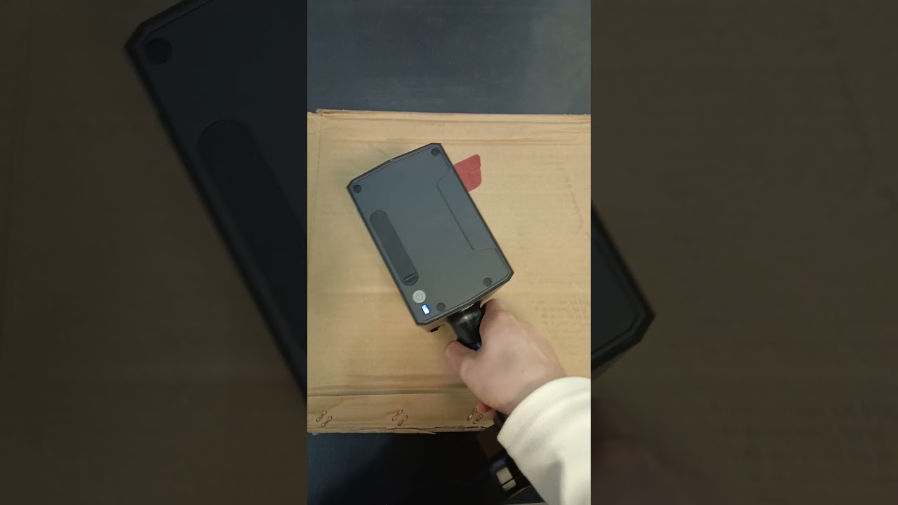 How to print multiple lines of logo on carton with handheld inkjet printer