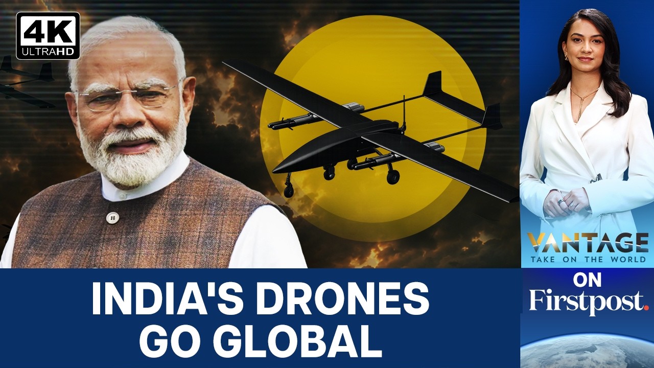 India's AI Combat Drone Goes Global, To Be Built in NATO Nation Portugal | Vantage on Firstpost | 4K