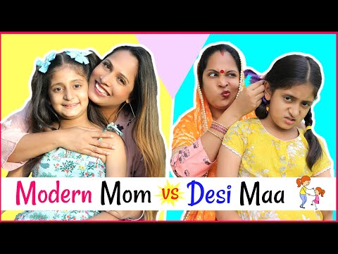 Shruti Arjun Aanad Desi Mom v/s Modern Mom