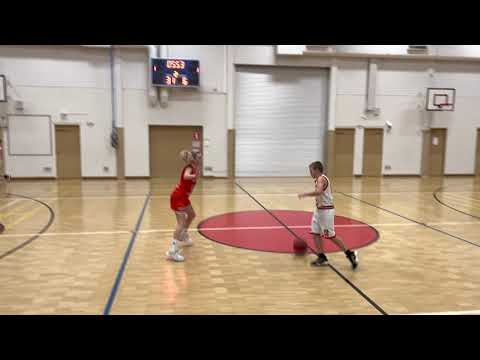 10.12.2021 U14 harjoituspeli, HoNsU White - HoNsU tytöt