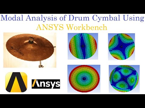 Modal Analysis of Drum Cymbal with Ansys Workbench