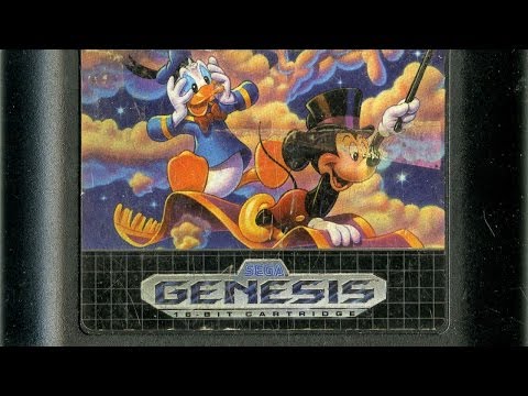 World of Illusion starring Mickey Mouse and Donald Duck Megadrive