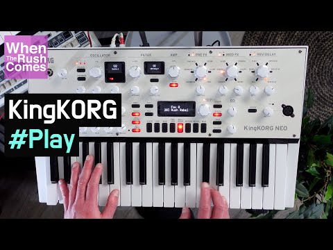 Korg KingKORG Neo synthesizer | Play (90s Trance / Rave sounds demo)