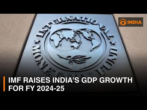 IMF raises India's GDP growth for FY 2024-25 | DD India News Hour