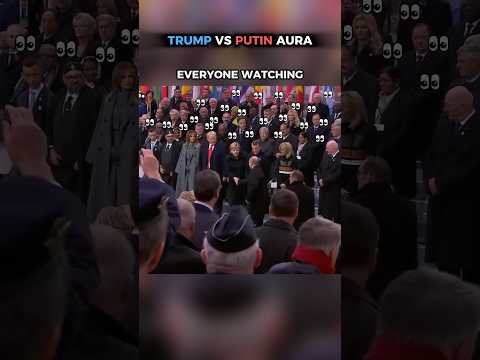 Wait for Trump vs Putin Aura 😳 | Watch the Difference