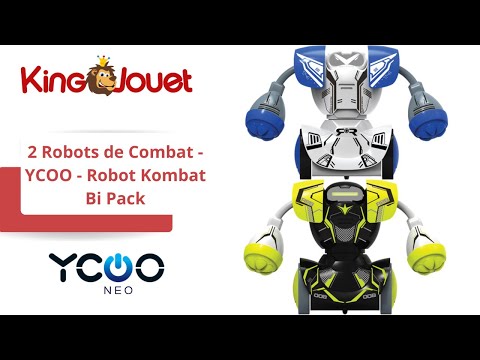 coffret 2 robots de combat radiocommandés