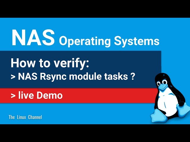 0x170 How to verify NAS Rsync module tasks || FreeNAS NETGEAR ReadyNAS OpenMediaVault UnRAID