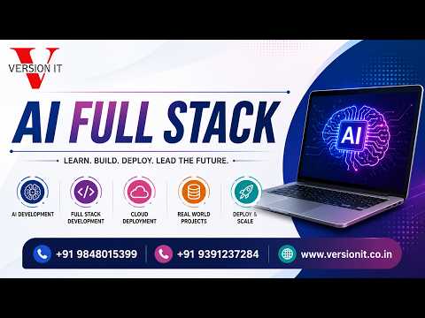 AI Full Stack Training | Python, LLMs, LangChain, React & FastAPI | Free Demo Class