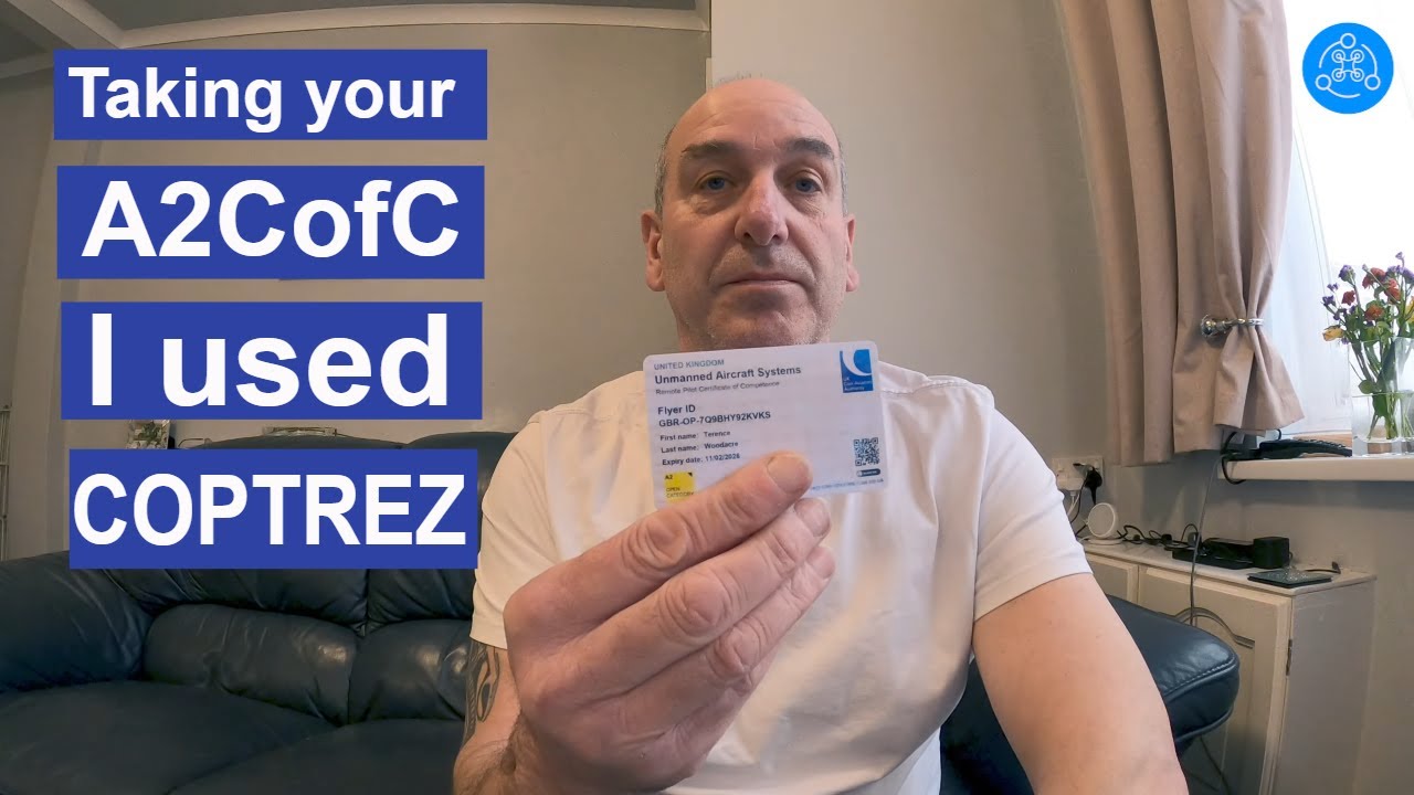 Taking Your A2CofC, I did mine with COPTRZ, I used DJI Mavic Air2 all you need to know about  course