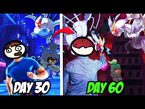 I spent 60 days playing Poke Battle (31 to 60 days).