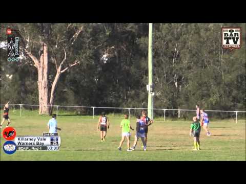 2015 BDAFL Round 5 Highlights - Killarney Vale v Warners Bay