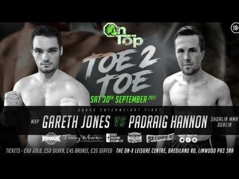 Padraig Hannon (Shoalin MMA, Ireland) vs Gareth Jones (MXP)