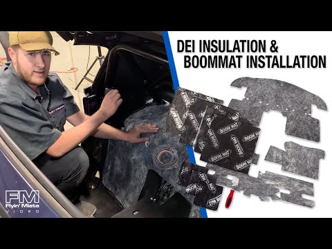 DEI Insulation and Boom Mat Kit INSTALL