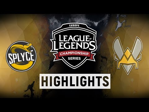 SPY vs. VIT - EU LCS Week 1 Day 1 Match Highlights (Summer 2018)