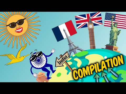 Emblems travel under other flags. COMPILATION | Fun with flags