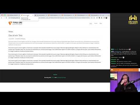 Twitch TYPO3-Talk 15.12.2022:  Extensions ausprobieren und ChatGPT testen