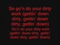 Akon - Dirty work ft. wiz khalifa lyrics 