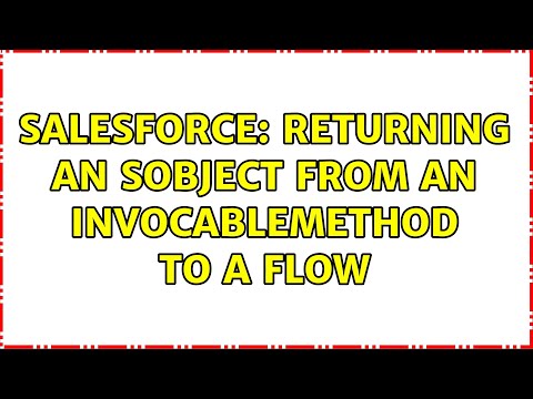 Salesforce: Returning an SObject from an InvocableMethod to a Flow