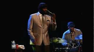 Gregory Porter  Painted on canvas live at North Sea Jazz 2012