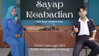 Download lagu JUARA 1 Cipta Lagu FLS3N 2025 Kabupaten | SAYAP KEABADIAN - Tio Caesar Novembri Bane Raja Manalu mp3