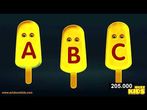 Learn ABC's with Alphabet Ice Cream Popsicles Song Sponsored By Gamavision Csupo Effects