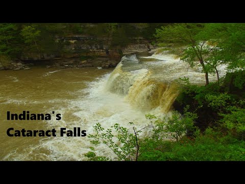 カタラクト滝 - インディアナ州最大の滝