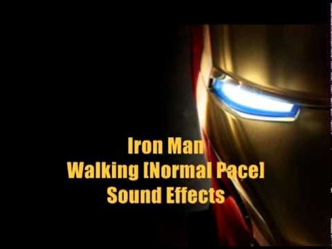 Iron Man Sound Effects - Walking (Normal Pace)