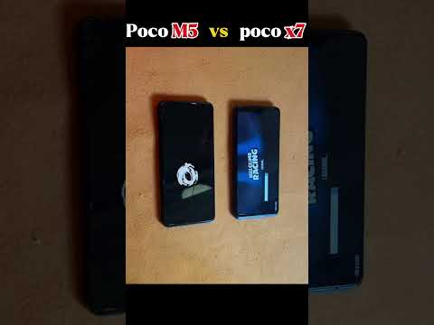 POCO M5 vs X7 SPEED TEST