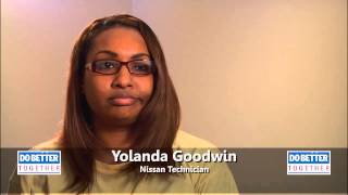 preview picture of video 'Nissan Technician Yolanda Goodwin Testimonial'