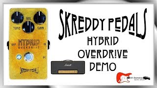 Video thumbnail for SKREDDY PEDALS HYBRID OVERDRIVE | DEMO | MARSHALL IN A BOX by אקורדים לגיטרה🎸 - שיעורי גיטרה אורי ברנס🎸