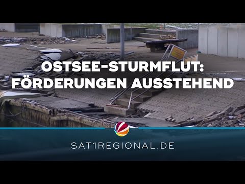 Ostsee-Sturmflut: Reparaturen am Hafen in Damp verzögern sich wegen ausstehender Förderzusagen