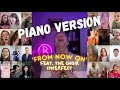 Pace Randolph - From Now On (feat. The Choir Imperfect) | PIANO VERSION