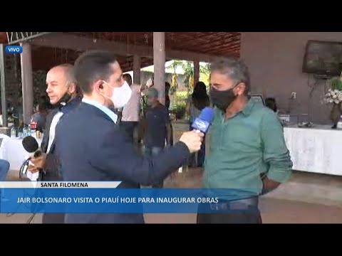 Jair Bolsonaro visita o Piauí para inaugurar obras 20 05 2021