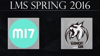 [Highlights] Machi vs MSE G1 | Machi E-Sports vs Midnight Sun G1 (21.01.2016) | LMS Spring 2016