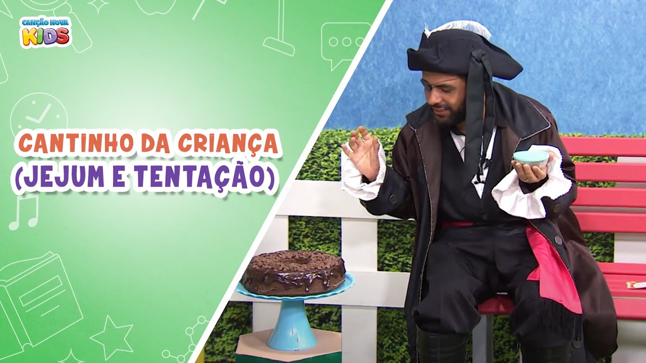 Cantinho da criança - Jejum e tentação