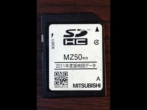 Mitsubishi missing SD card solution NR MZ50 , MZ50-MR , MZ50-TCR2, MJ12, MJ13 Mitsubishi Pajero SD