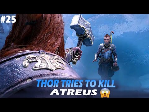 ATREUS UNLOCKED THE MASK / THOR TRIES TO KILL ATRUES 😳 - GOD OF WAR RAGNAROK PC - PART 25