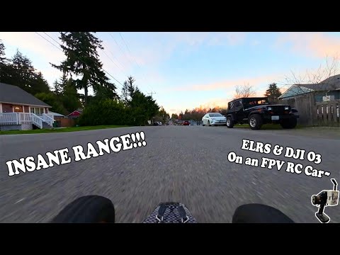 Long Range FPV RC Car Demo - with ELRS and DJI O3 - RadioLink RC8X #radiolink
