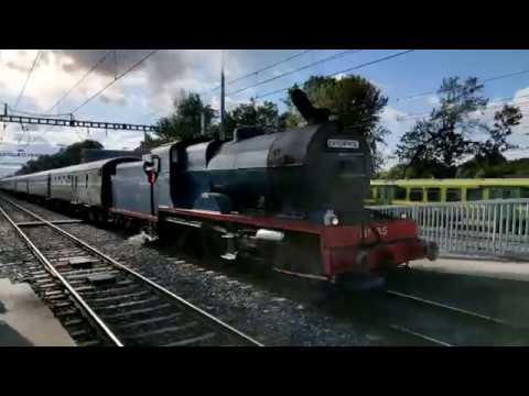 RPSI 85 'Merlin' @ Howth Junction & Clontarf Road - ''Steam Enterprise'' - 29/09/2019 4K