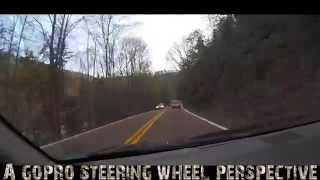 preview picture of video 'Ocoee River Drive - A GoPro Steering Wheel Perspective'