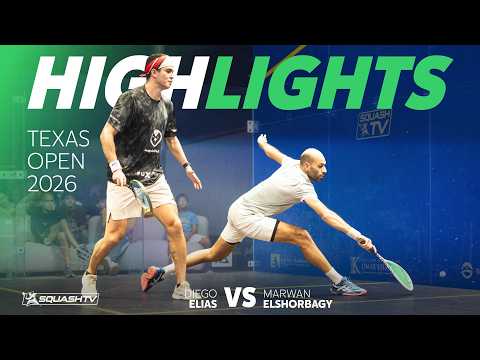 🇵🇪 Elias v Ma.ElShorbagy 🏴󠁧󠁢󠁥󠁮󠁧󠁿 | Texas Open 2026 | SEMI-FINAL HIGHLIGHTS