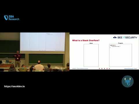 sec4dev 2019 – Ein Blick in die Hexenküche der Exploit-Entwickler – Florian Bogner