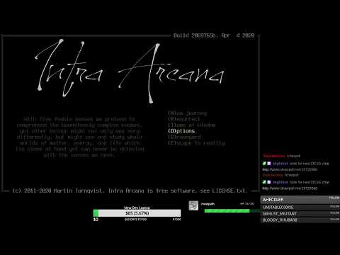 Infra Arcana (development version) - Rogue - Through depth 20