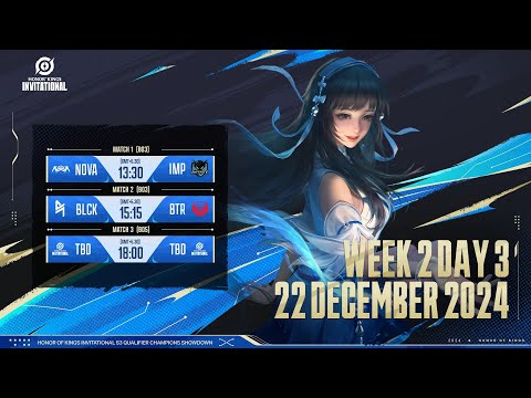 [MM] Honor of Kings Invitational S3 - Wildcard Qualifier | Week 2 Day 3