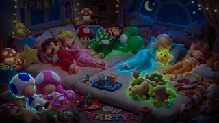 NO ADS Super Mario Galaxy Sleep Magic 🌙 | Dreamy Bedroom Ambience & Relaxing Pia