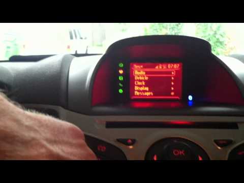 2012 Ford Fiesta: How to turn the Traction Control off