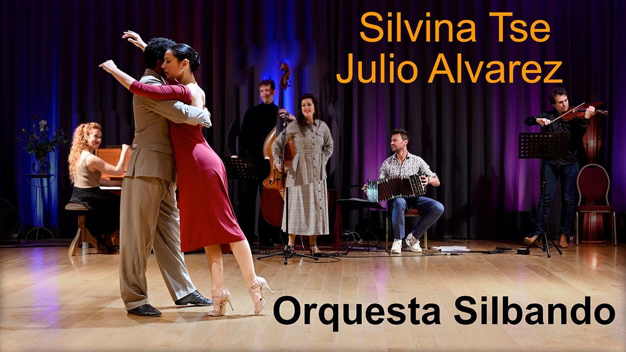 Silvina Tse & Julio Alvarez  - Orquesta Silbando "Que falta que me hacés " 4K Video